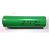 Элемент питания SAMSUNG 3.7В 2.5Ah тип 18650 для аккумуляторной батареи Li-ion