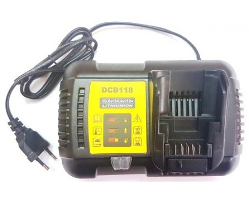 Зарядное устройство DСB118 для аккумуляторов Dewalt 10.8В - 18В Li-ion